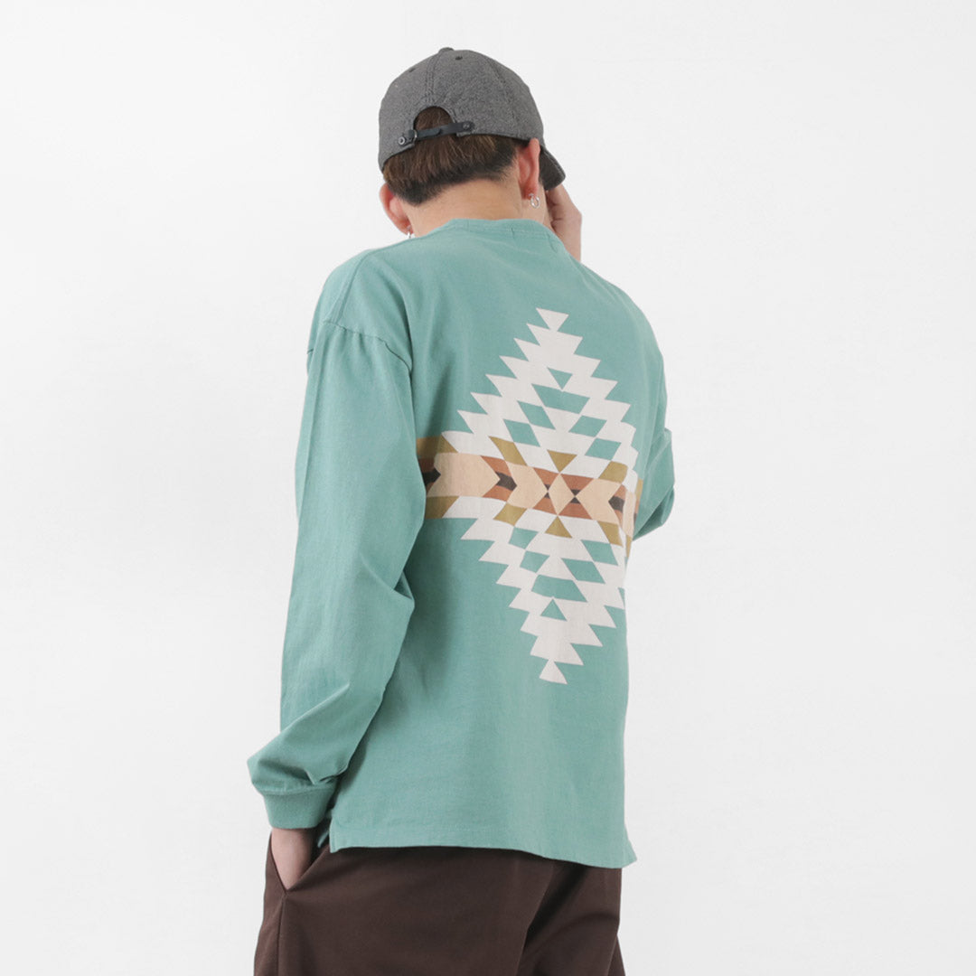 PENDLETON / Back Print Long Sleeve T-Shirt