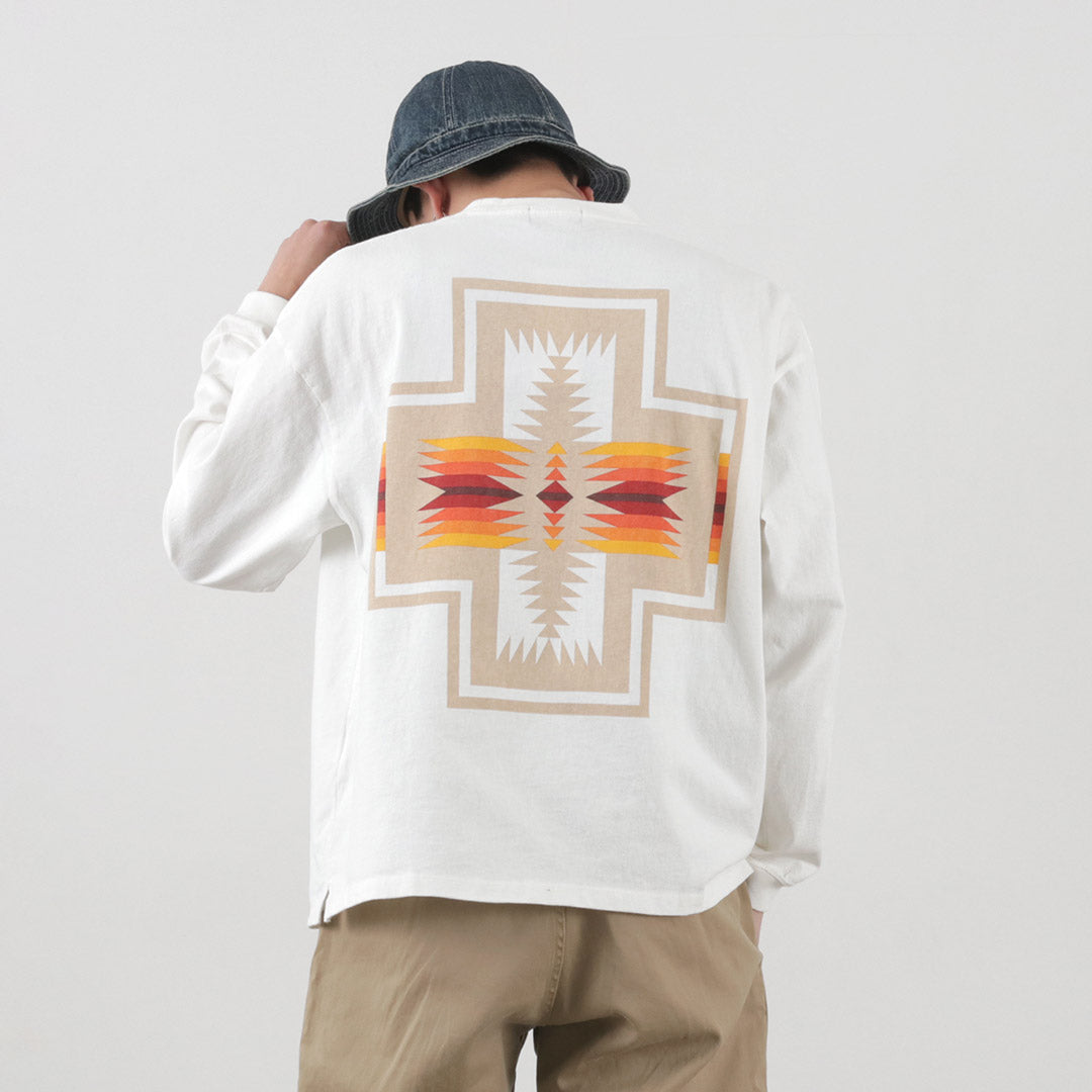 PENDLETON / Back Print Long Sleeve T-Shirt