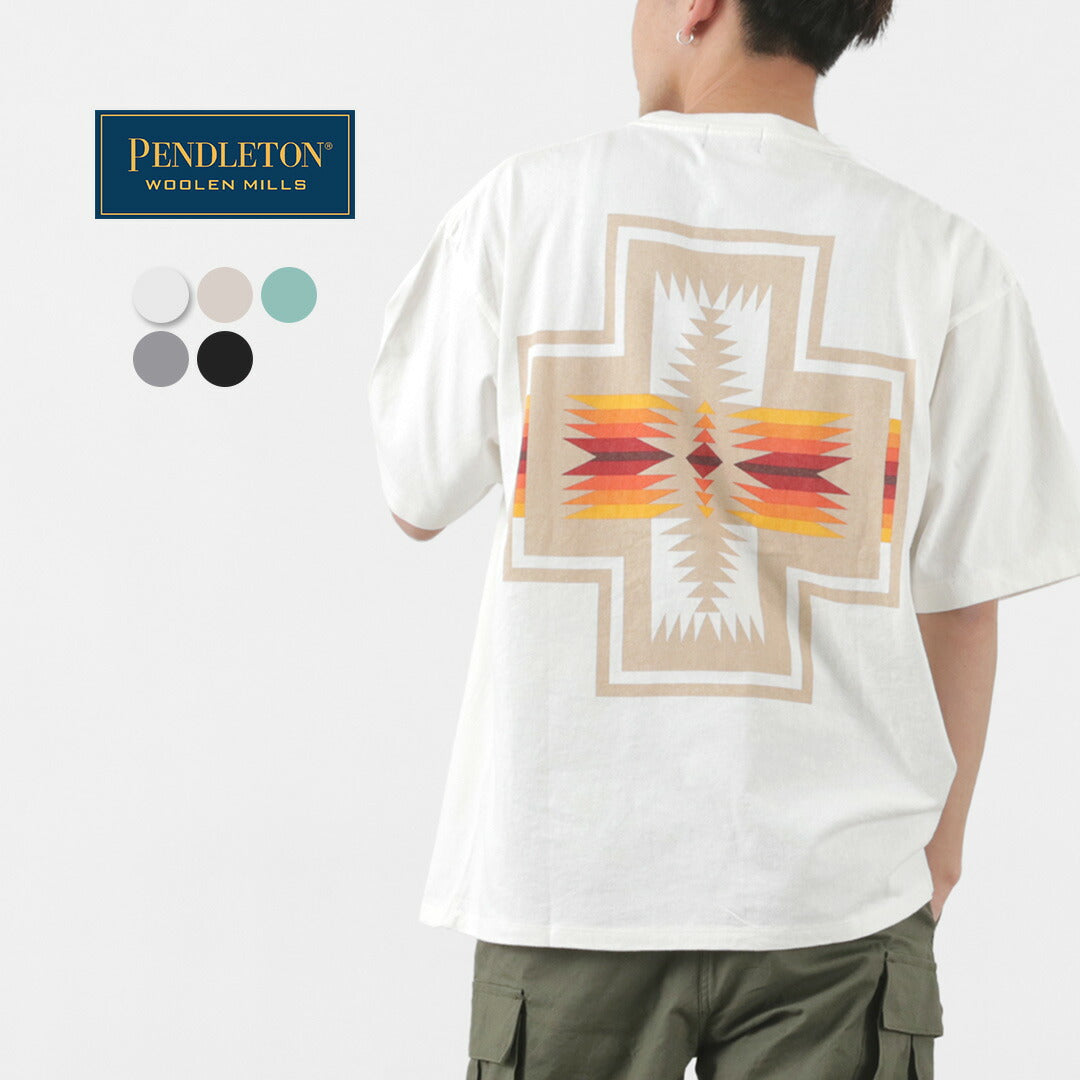 Pendleton / Back Print T恤