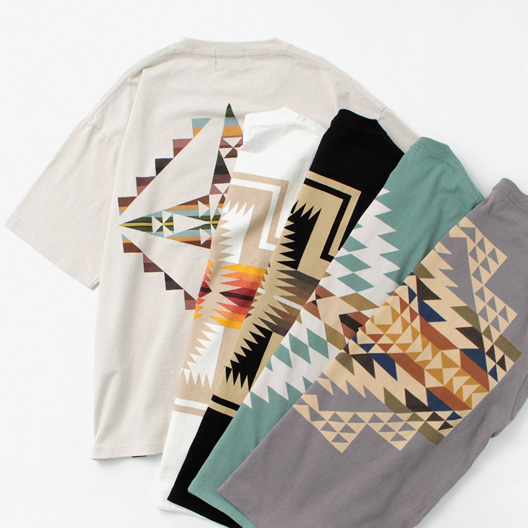 Pendleton / Back Print T恤