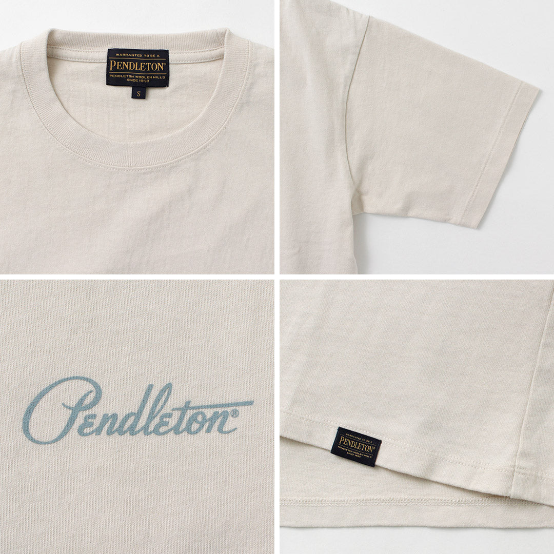 Pendleton / Back Print T恤