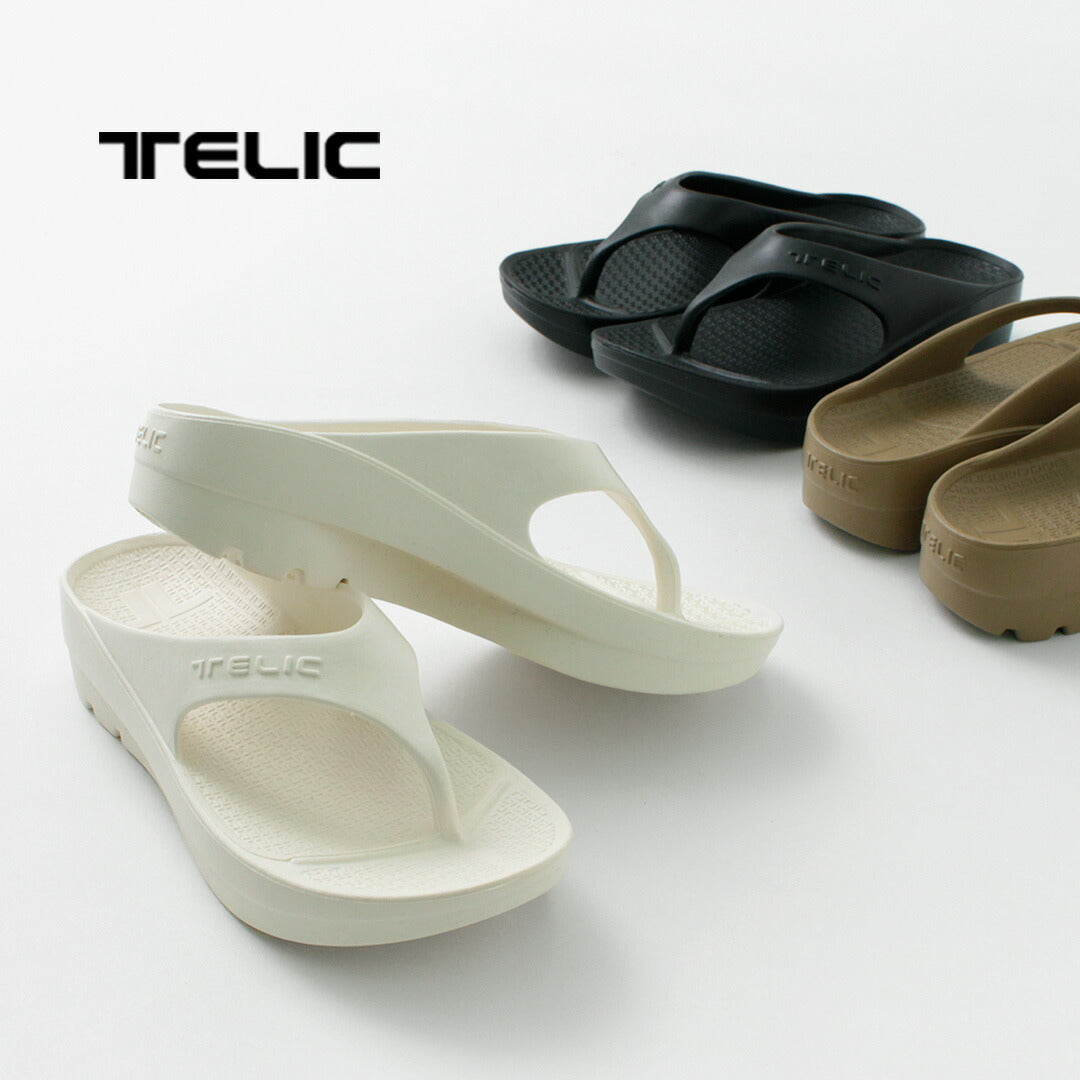 TELIC / Double Flip Flop Recovery Platform Sandals