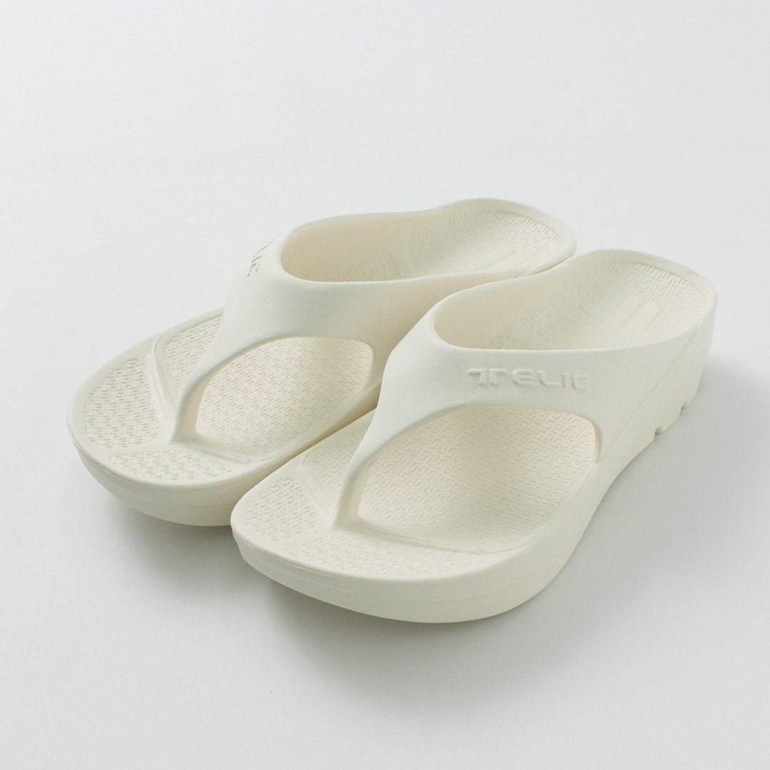 TELIC / Double Flip Flop Recovery Platform Sandals