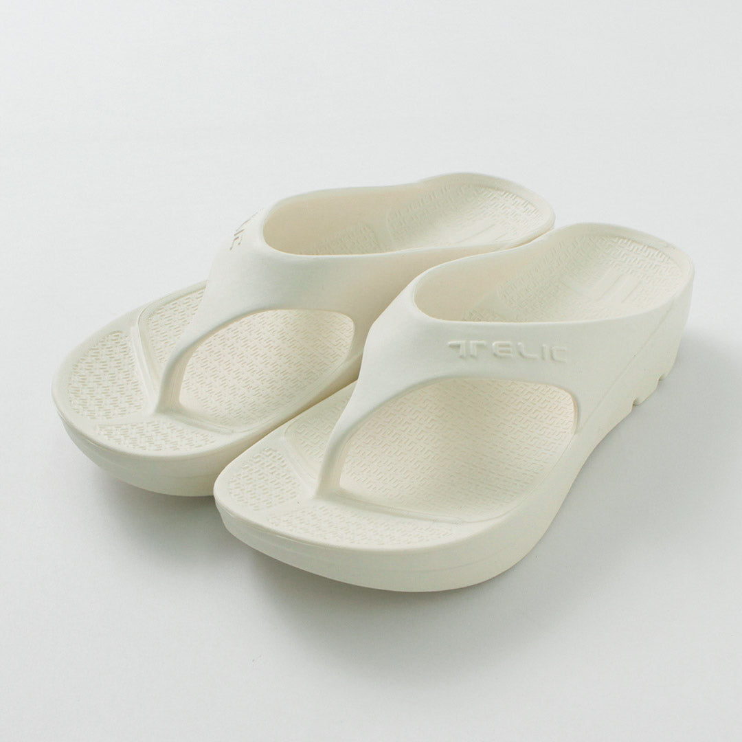 TELIC / Double Flip Flop Recovery Platform Sandals