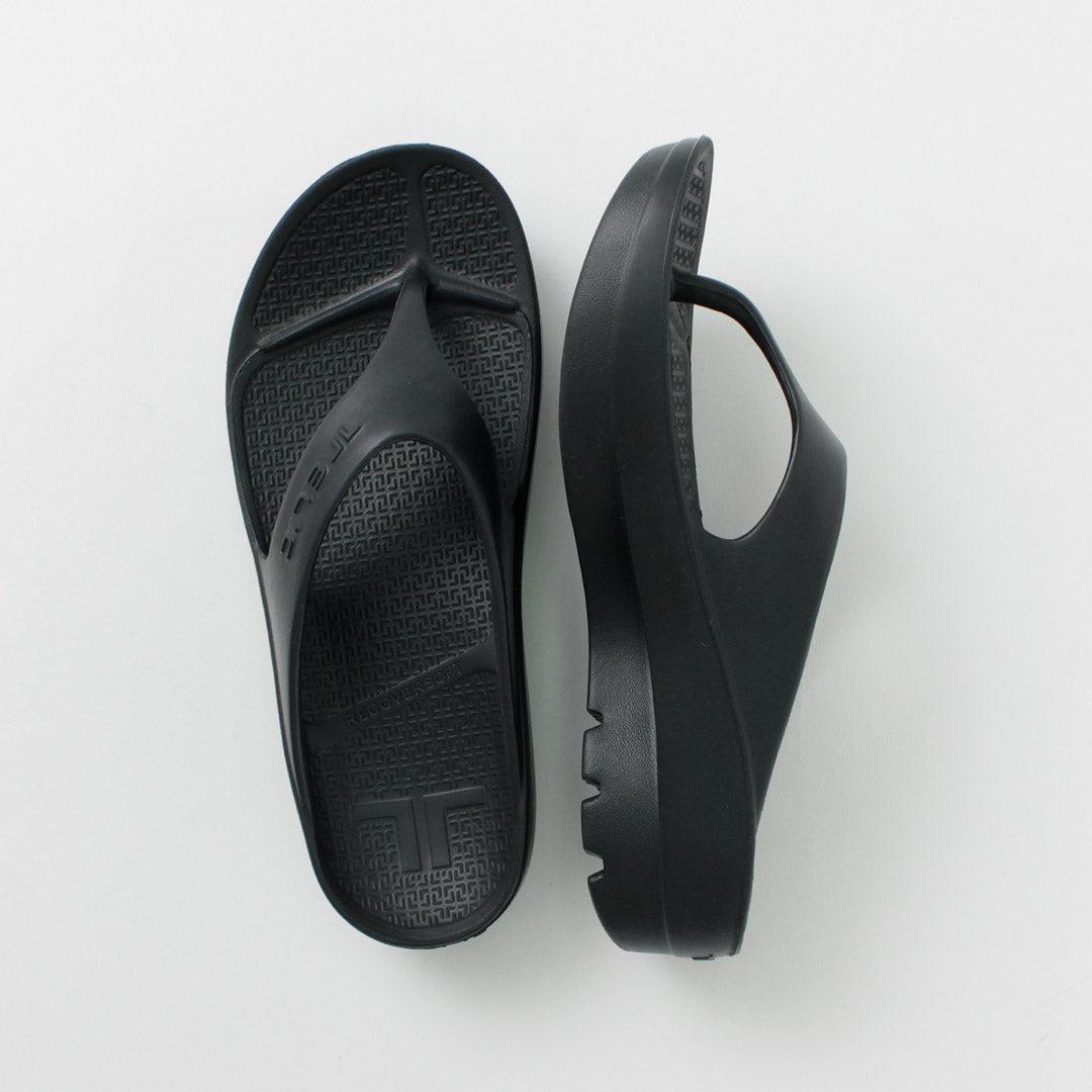 TELIC / Double Flip Flop Recovery Platform Sandals