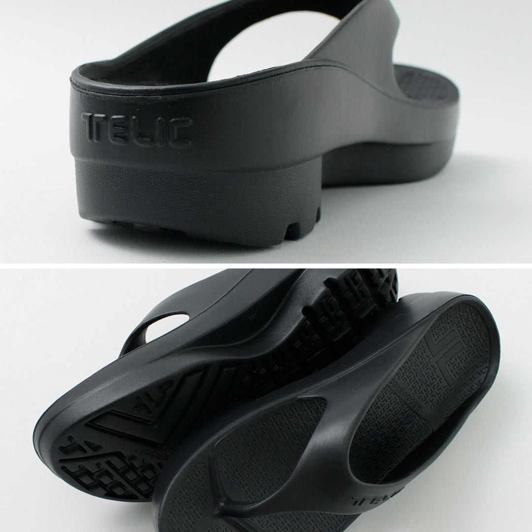 TELIC / Double Flip Flop Recovery Platform Sandals