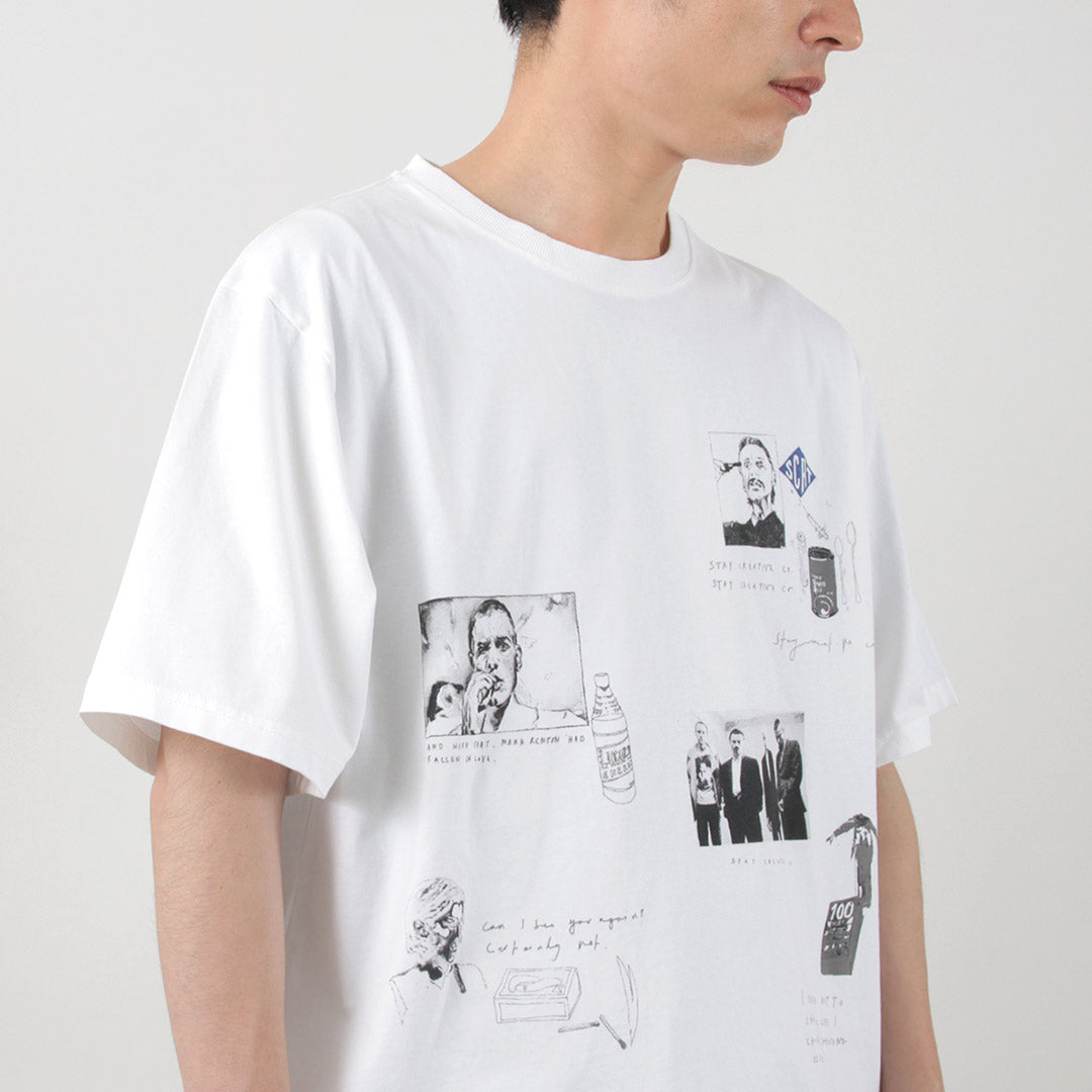 Creative Co. / Trainspotting Short Sleeve 티셔츠를 유지하십시오