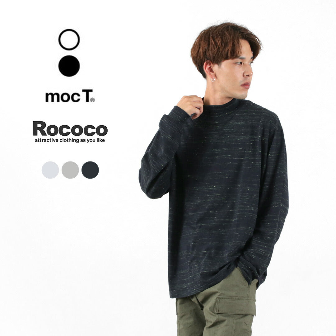 MOC T / MOCK NECL L / S TEE