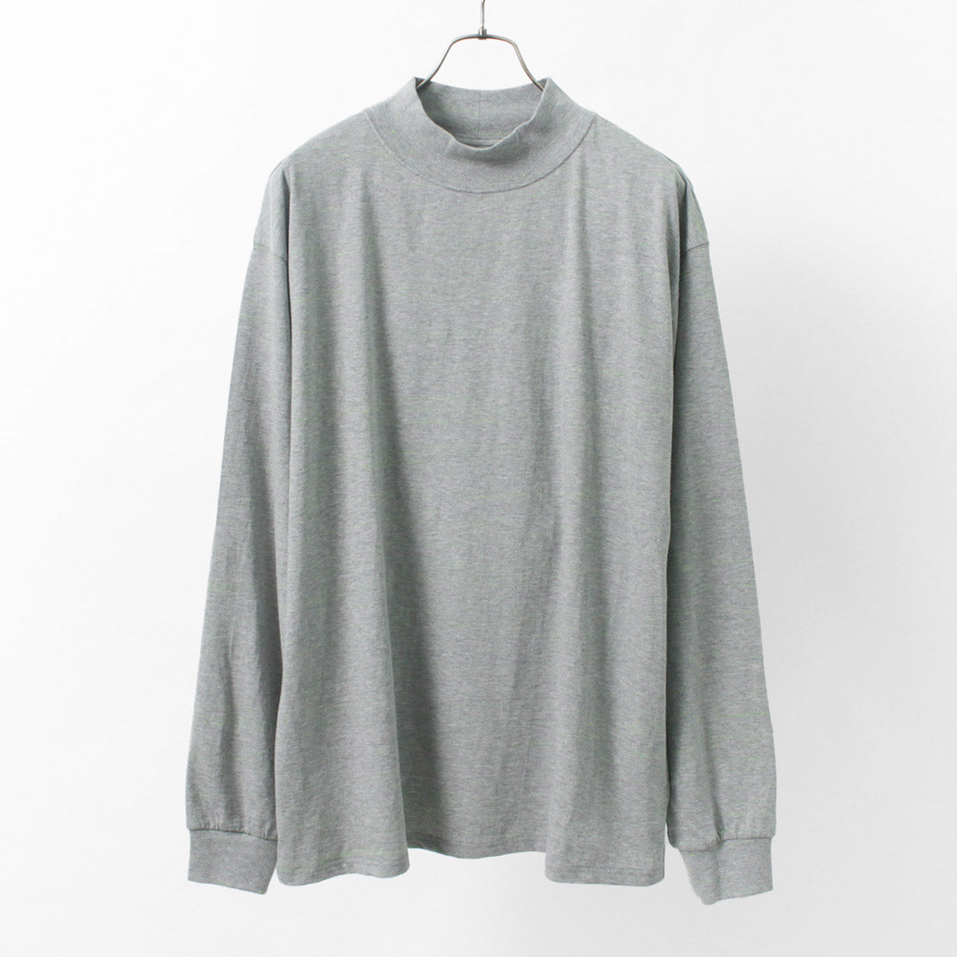 MOC T / MOCK NECL L / S TEE