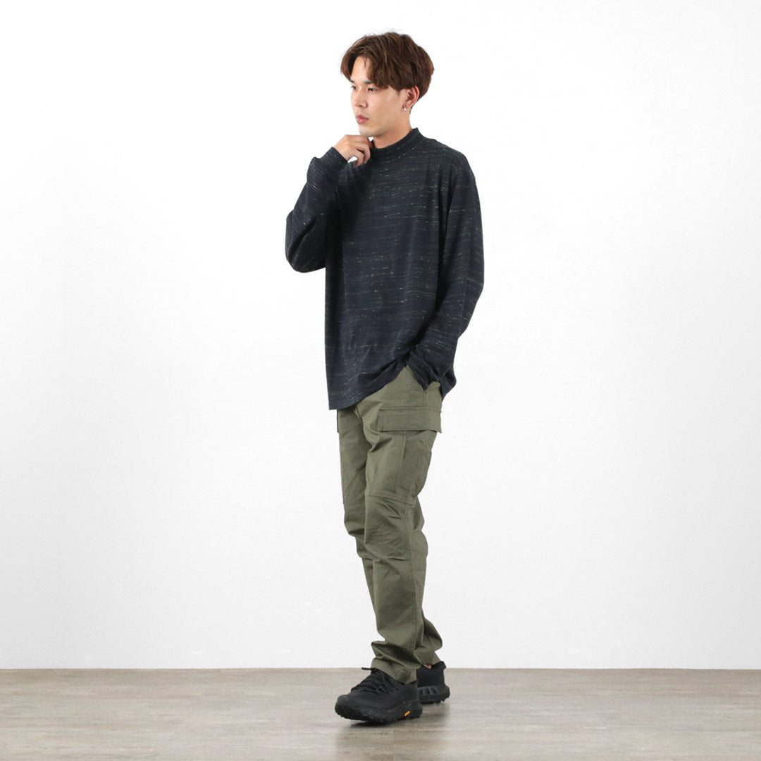 MOC T / MOCK NECL L / S TEE