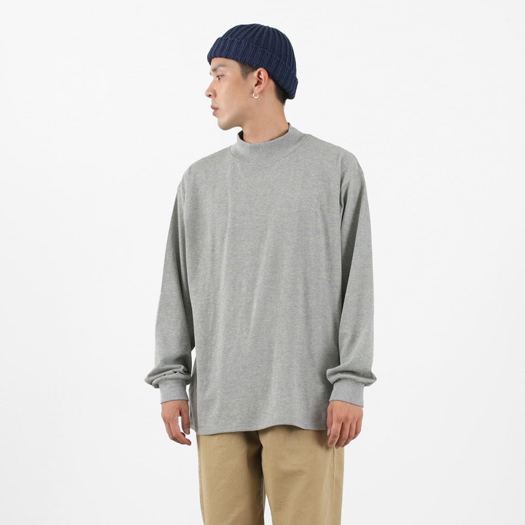 MOC T / MOCK NECL L / S TEE