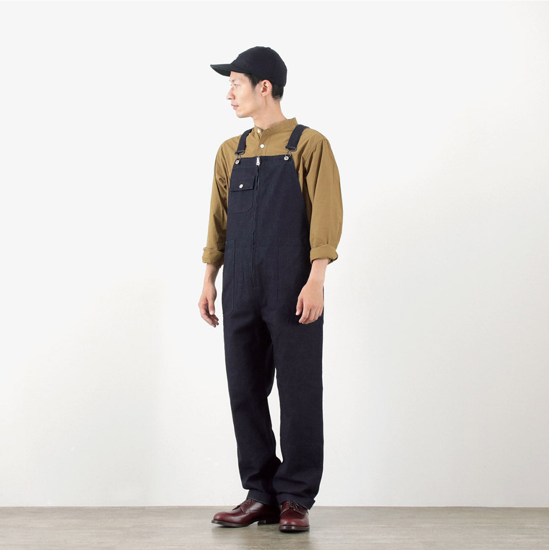 FOB FACTORY / F0517 Denim overalls one wash