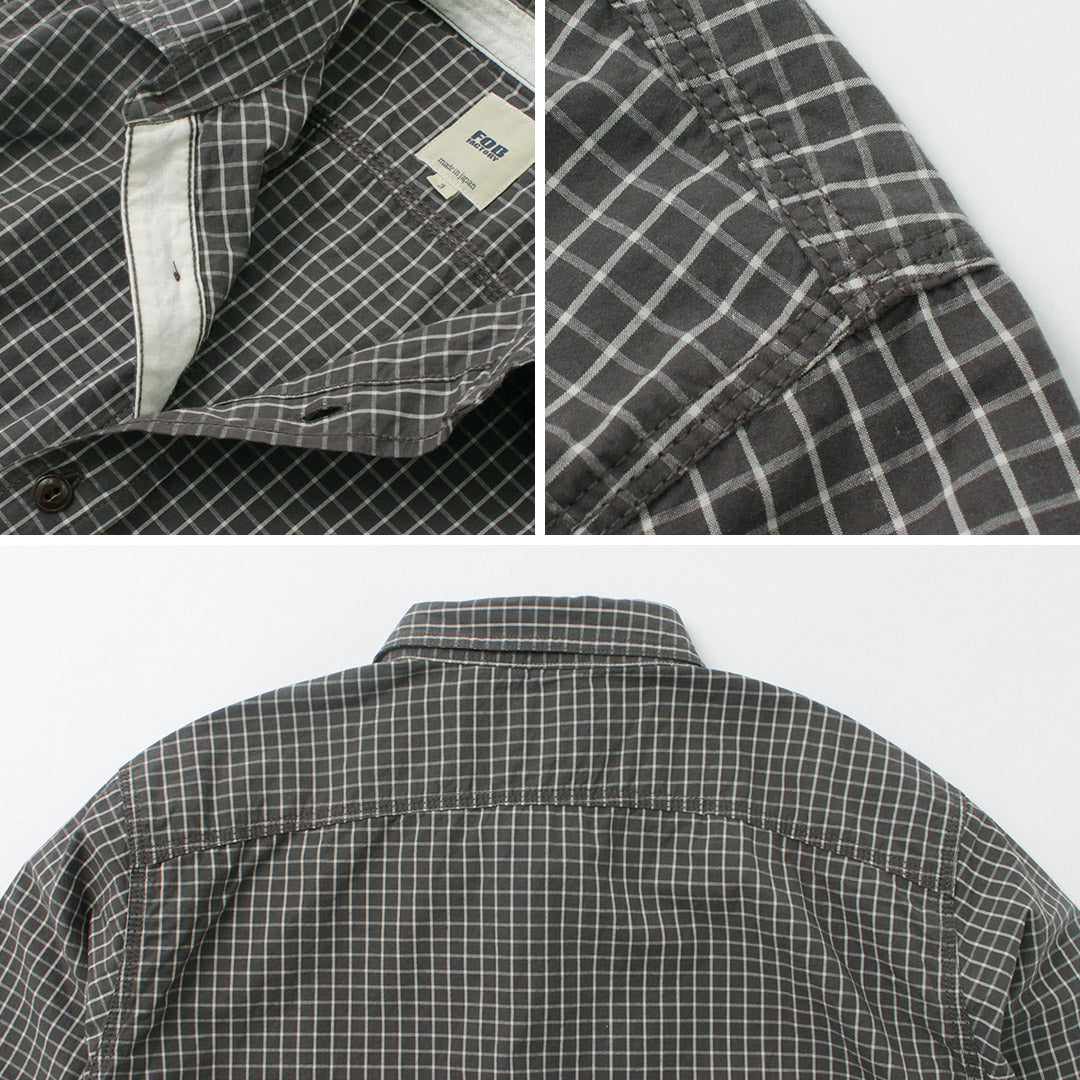 FOB FACTORY / F3489 GRAPH CHECK WORK SHIRT