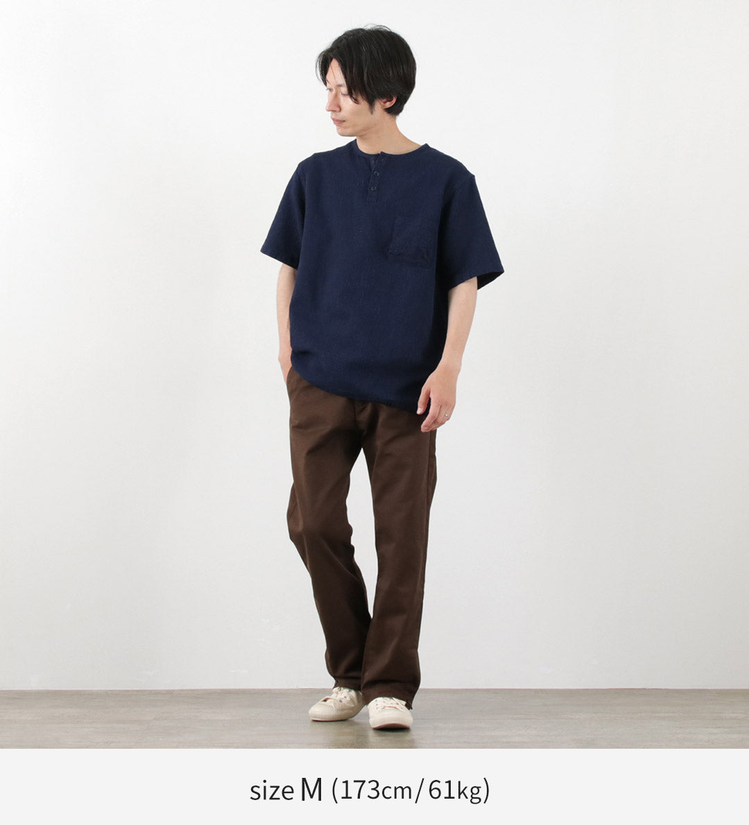 FOB工厂 / F3493 Indigo Waffle T恤