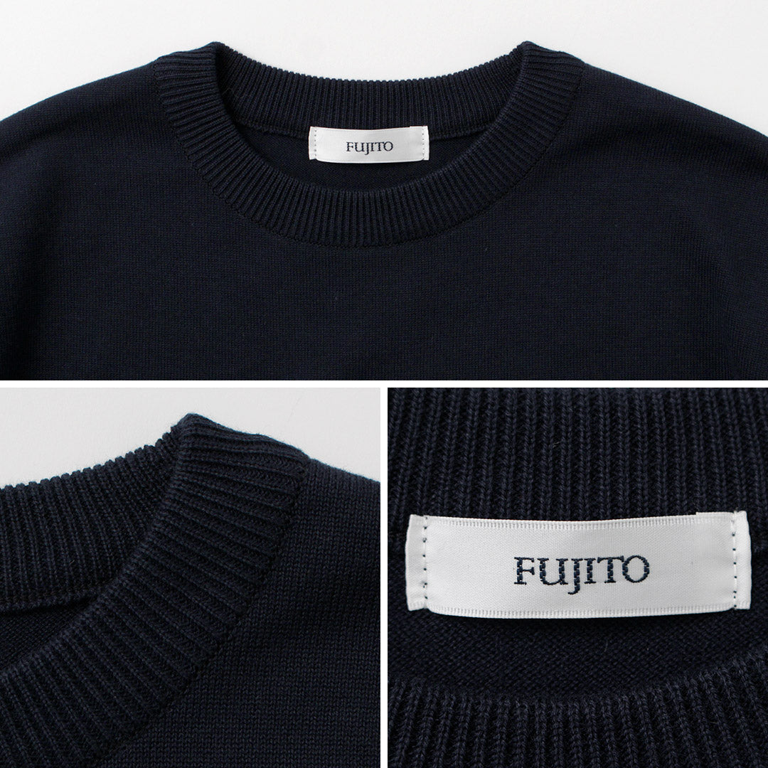 Fujito / Crew Neck Knewit T卹