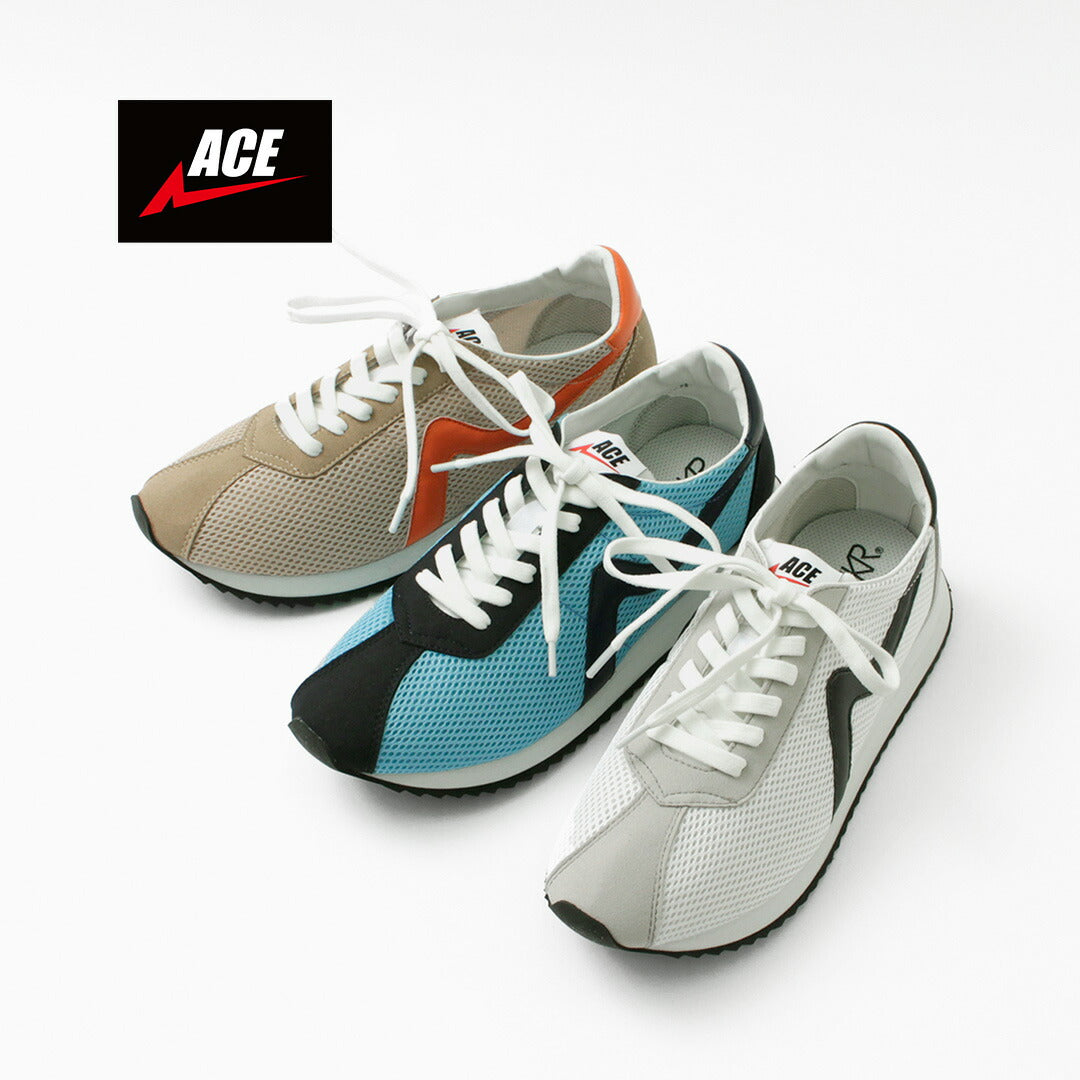 Ace Snkr / Mesh Tipo de zapatillas de zapatillas Larry