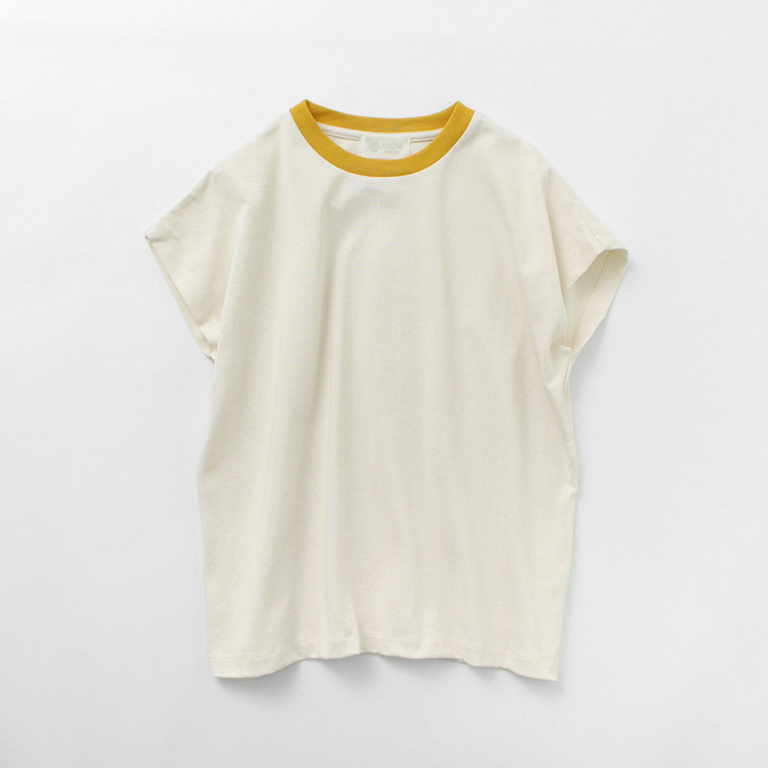 SOGLIA / Open Ended French Sleeve T-Shirt Solid