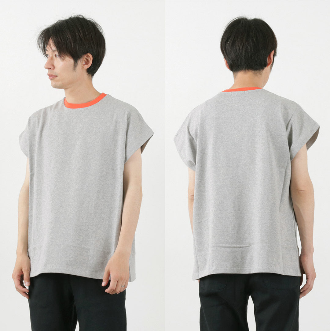 SOGLIA / Open Ended French Sleeve T-Shirt Solid