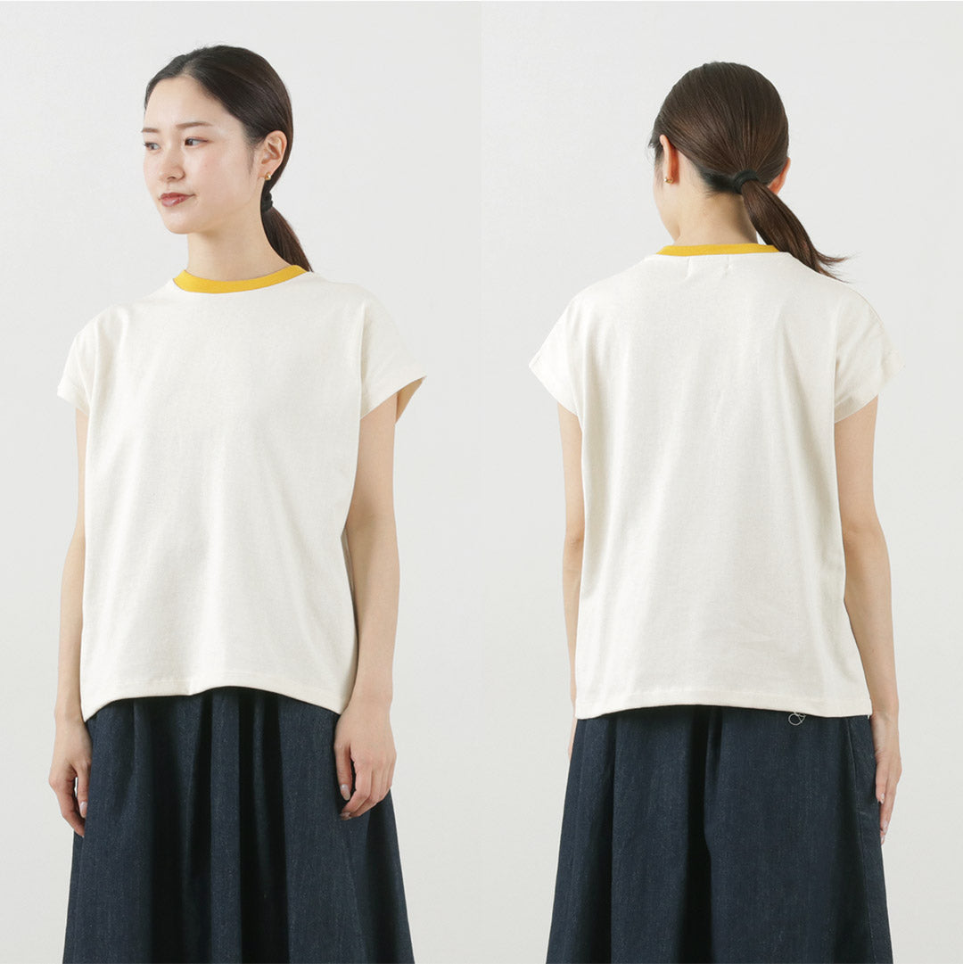 SOGLIA / Open Ended French Sleeve T-Shirt Solid