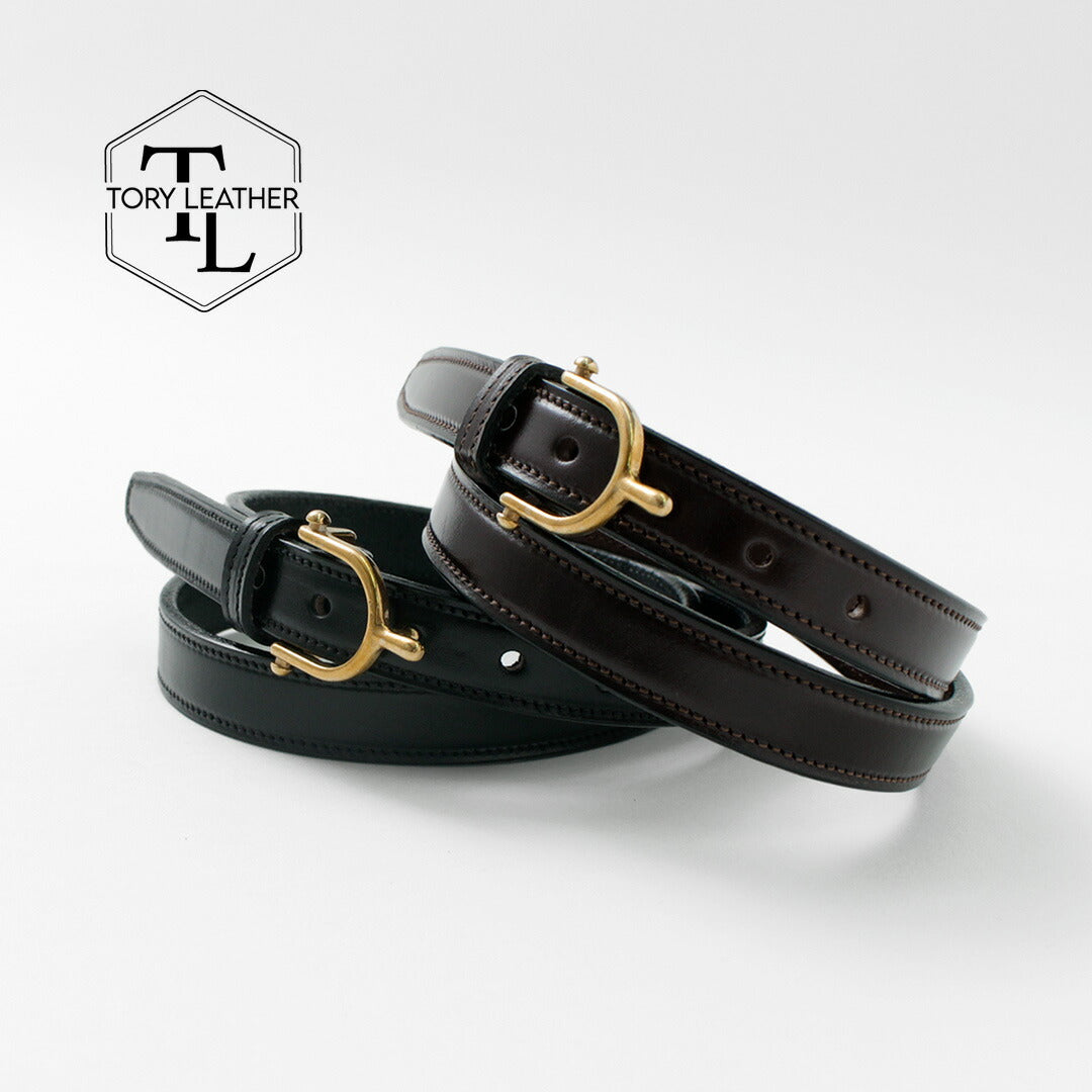 TORY LEATHER / Equestrian inspired belt