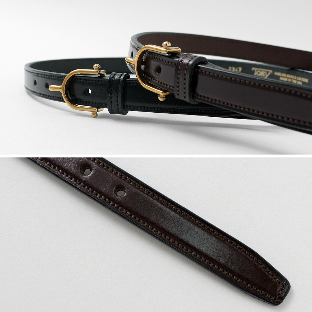 TORY LEATHER / Equestrian inspired belt