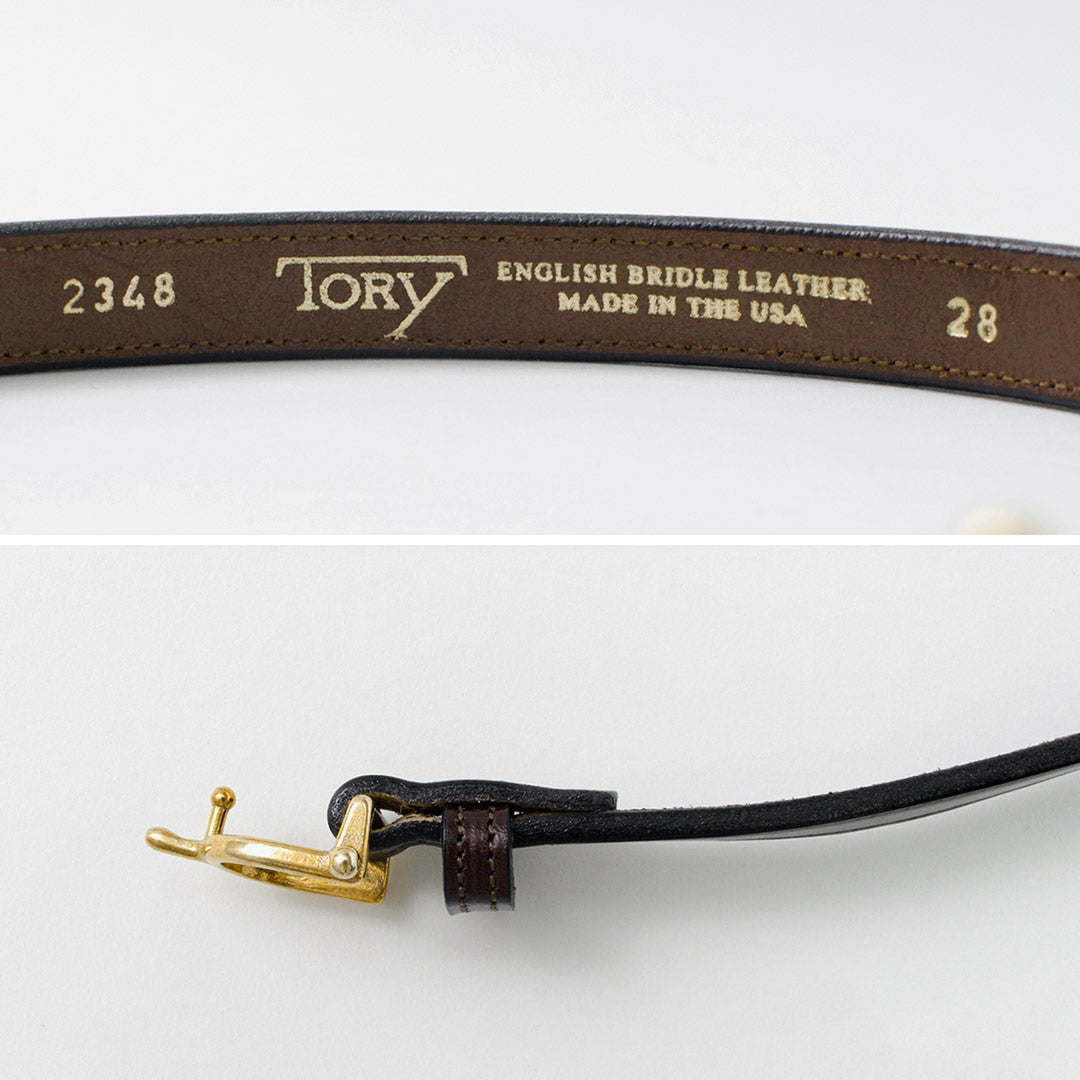 TORY LEATHER / Equestrian inspired belt