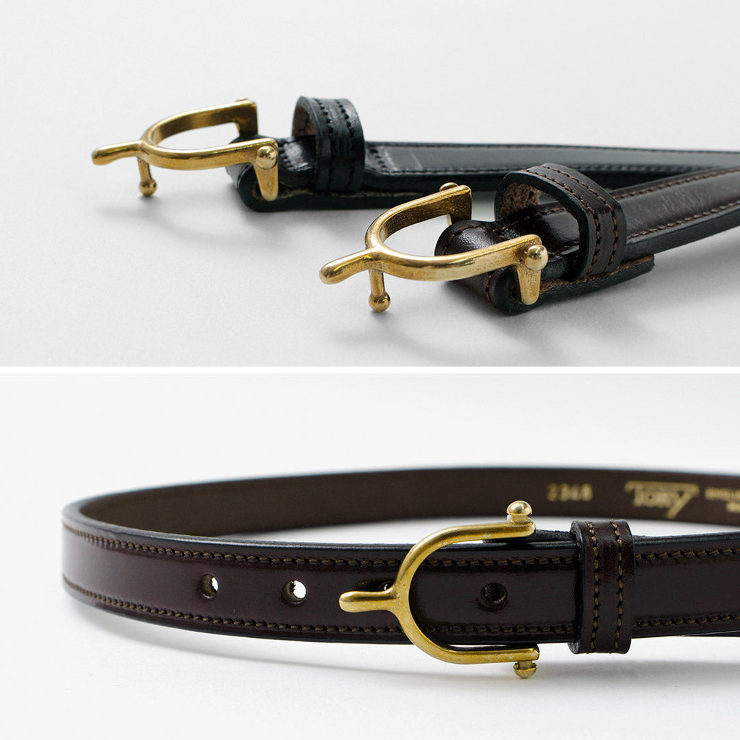 TORY LEATHER / Equestrian inspired belt