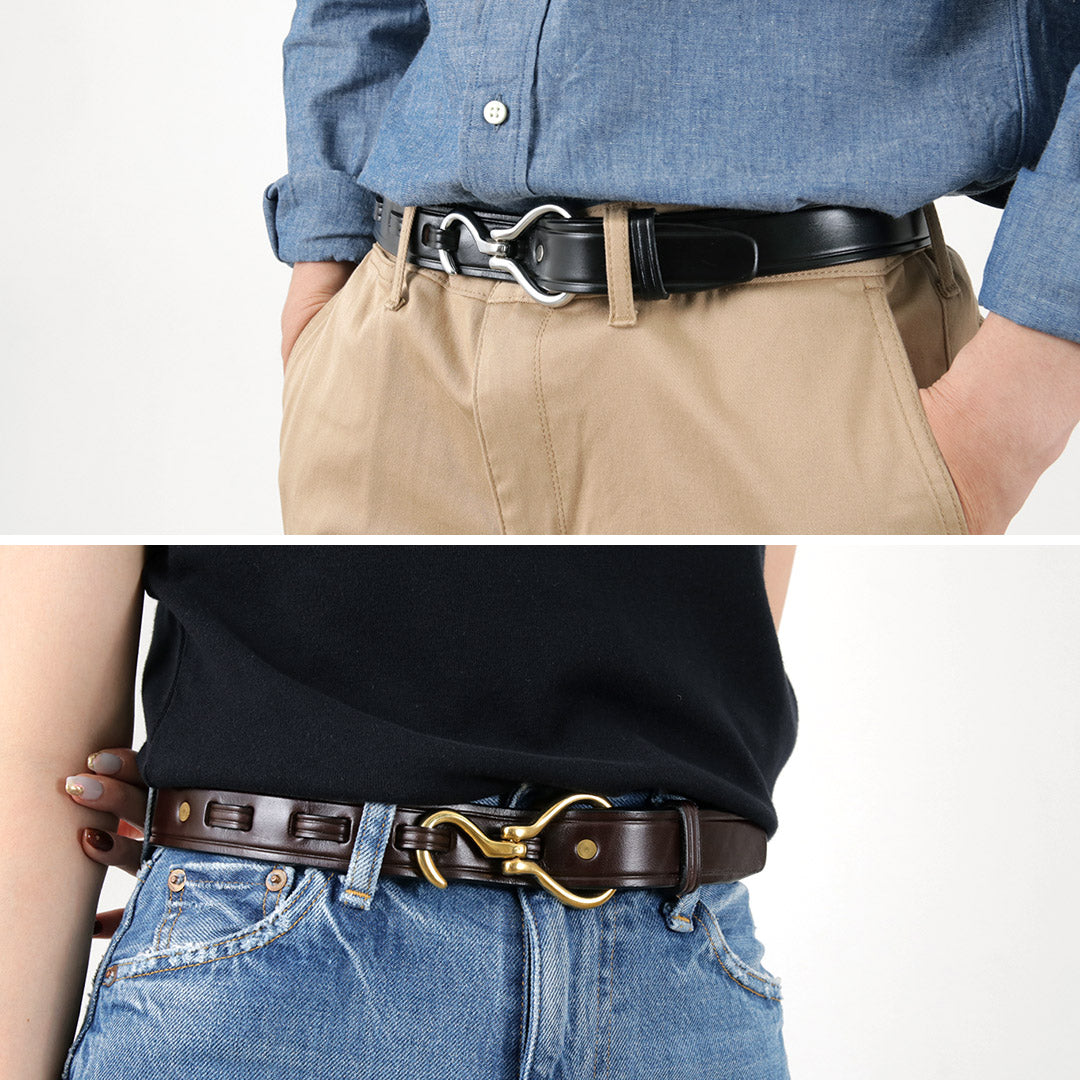 Ceinture en cuir conservateur / hoofPick