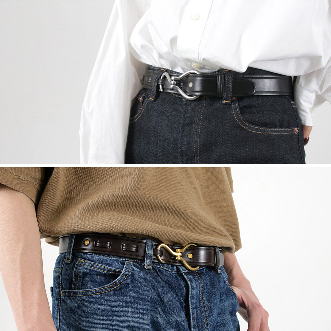 Ceinture en cuir conservateur / hoofPick