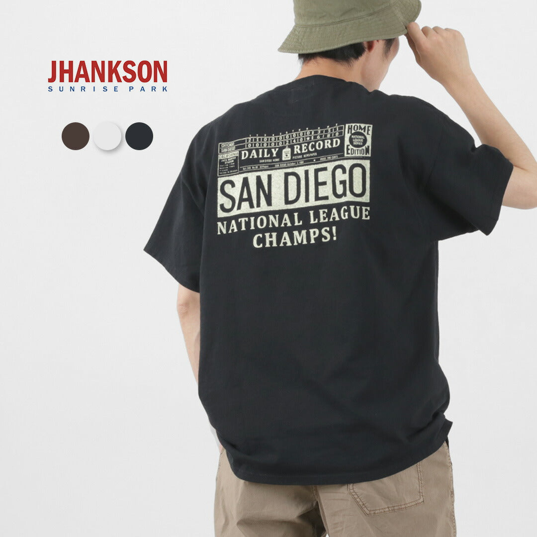 Camiseta de manga corta de Jhankson / San Diego Champs