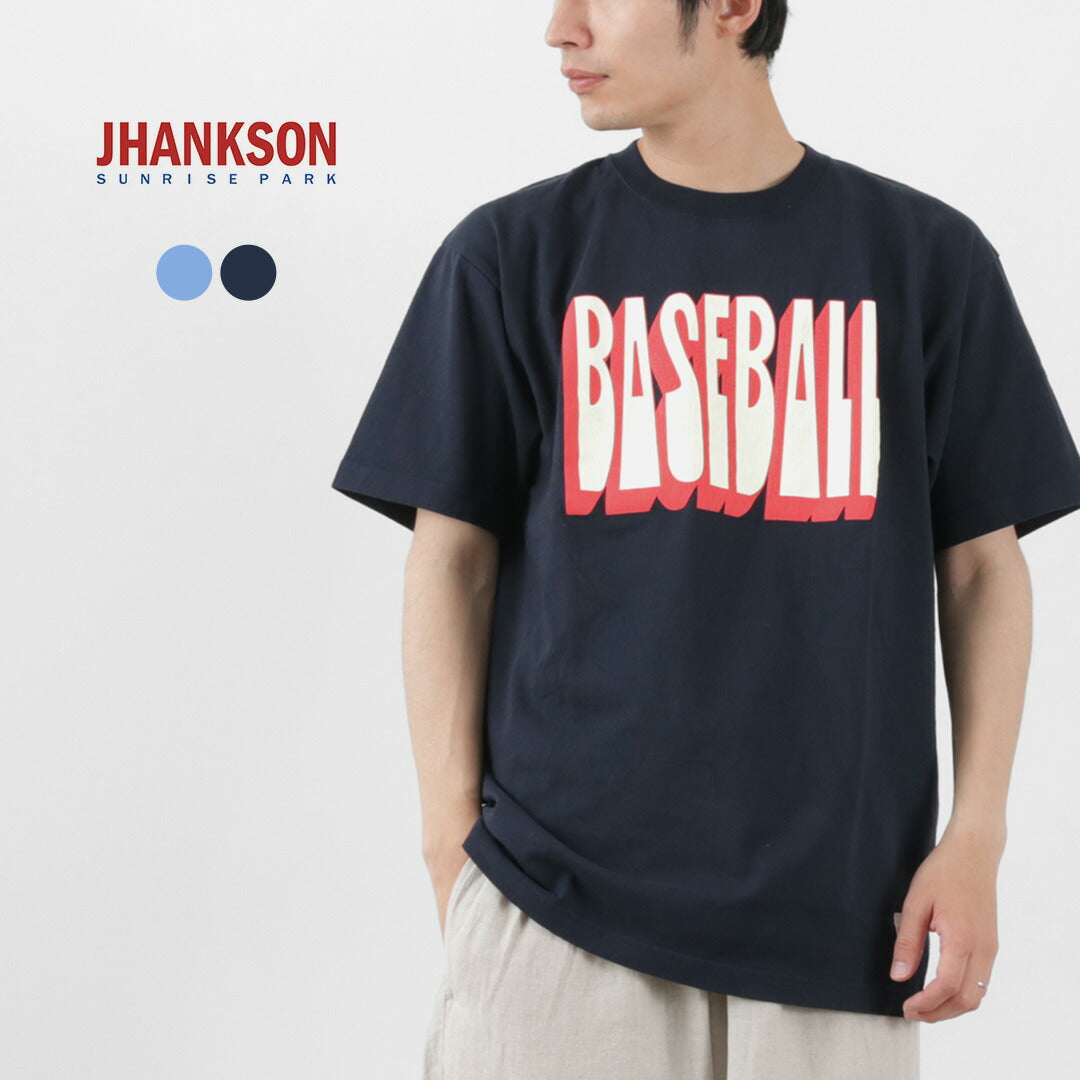 Jhankson / Base Ball Short Sleeve 티셔츠