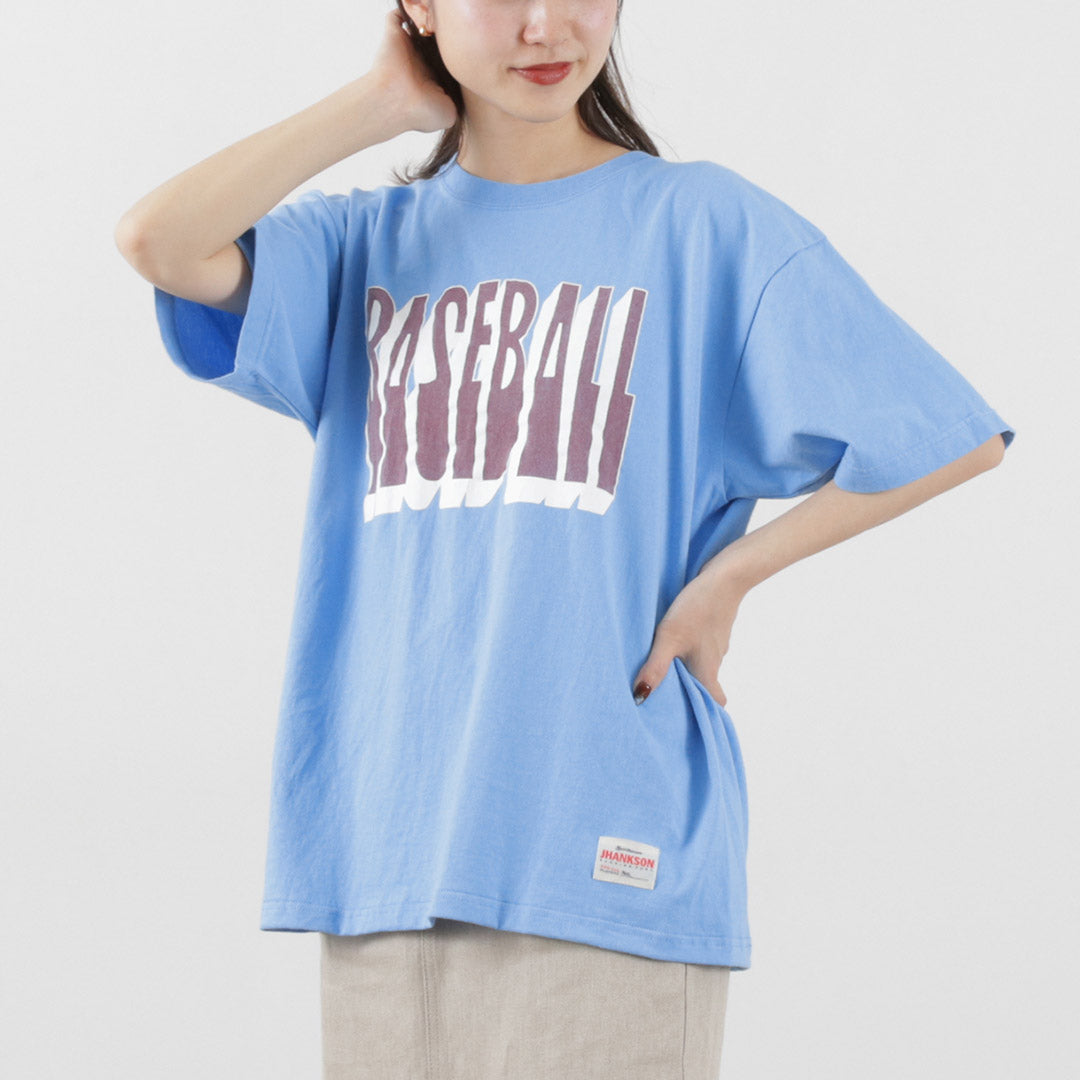 JHANKSON / BASE BALL short sleeve T-shirt