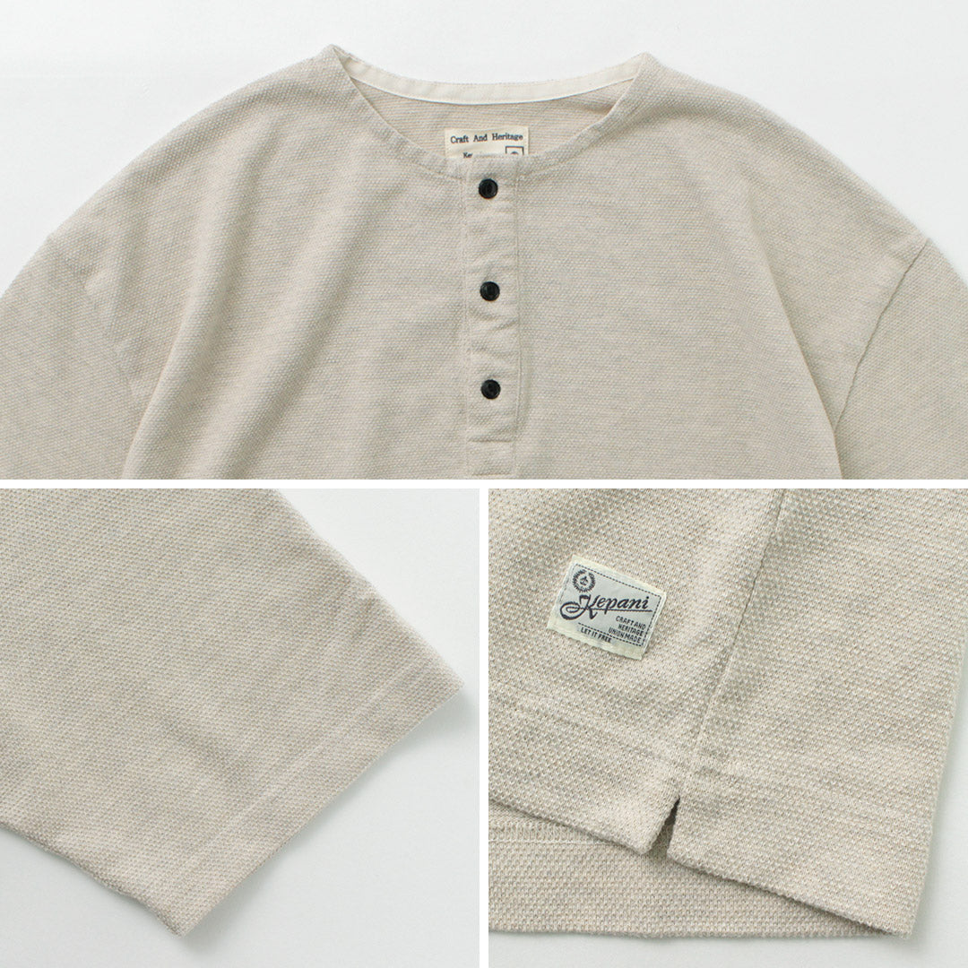 T-shirt Kepani / Canoco Henry Neck