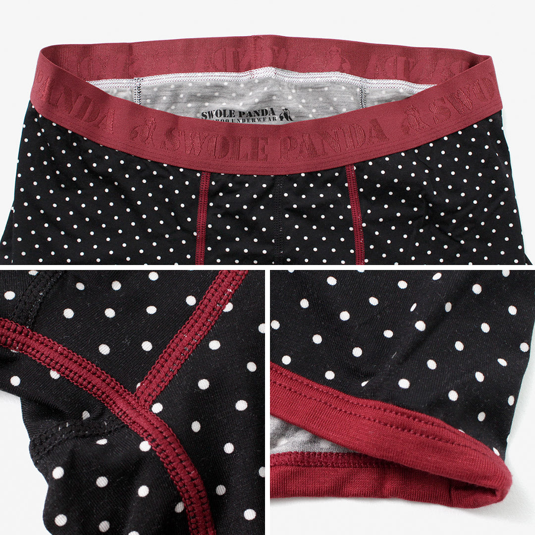 SWOLE PANDA / Bamboo Dot Boxer Pants