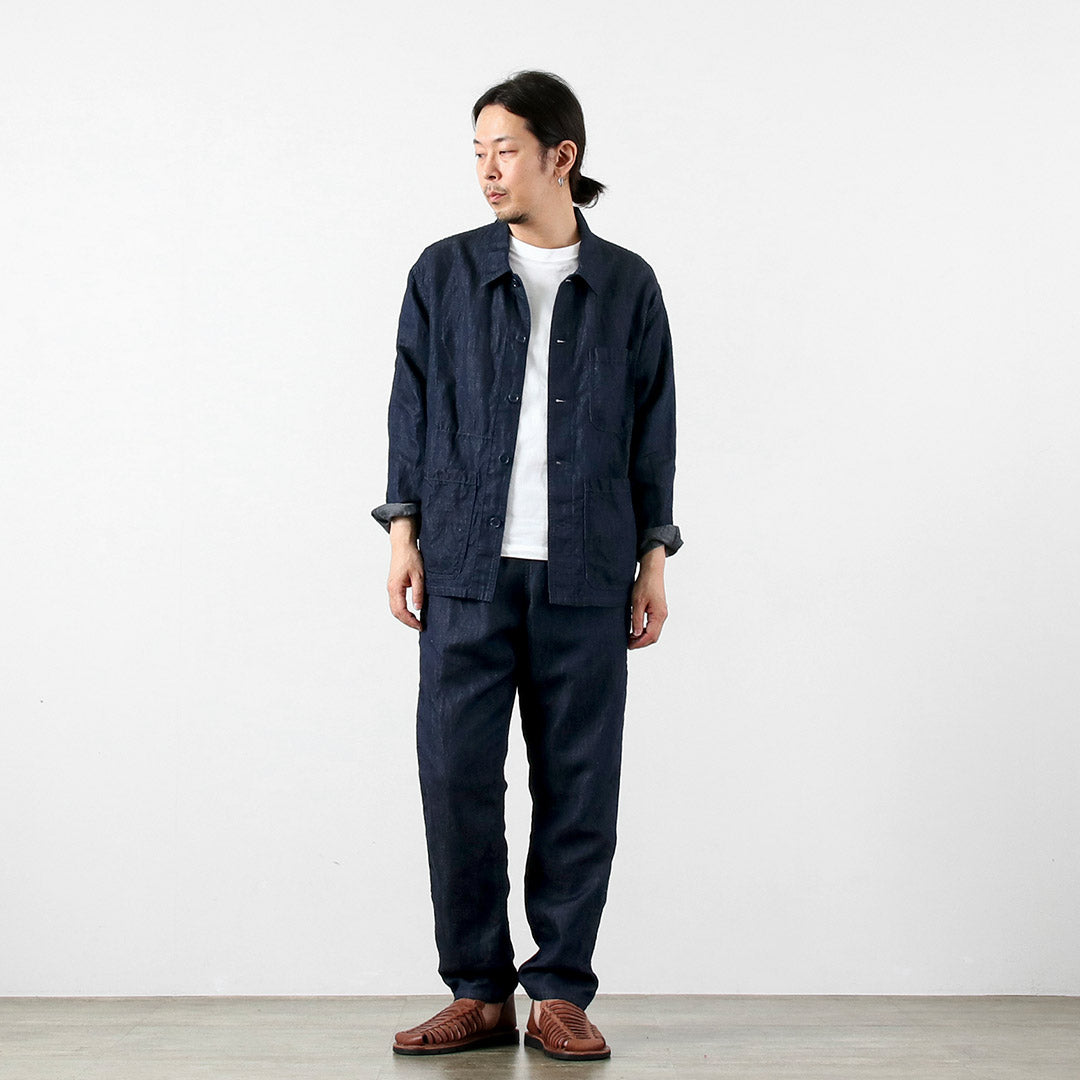 Japan Blue Jeans / RJB7590 Coton Linen Denim Easy Pantal