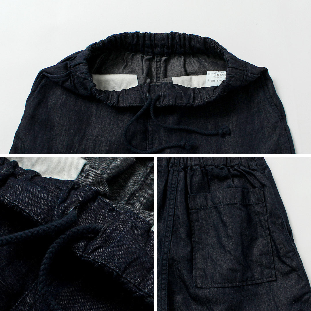 Japan Blue Jeans / RJB7590 Coton Linen Denim Easy Pantal