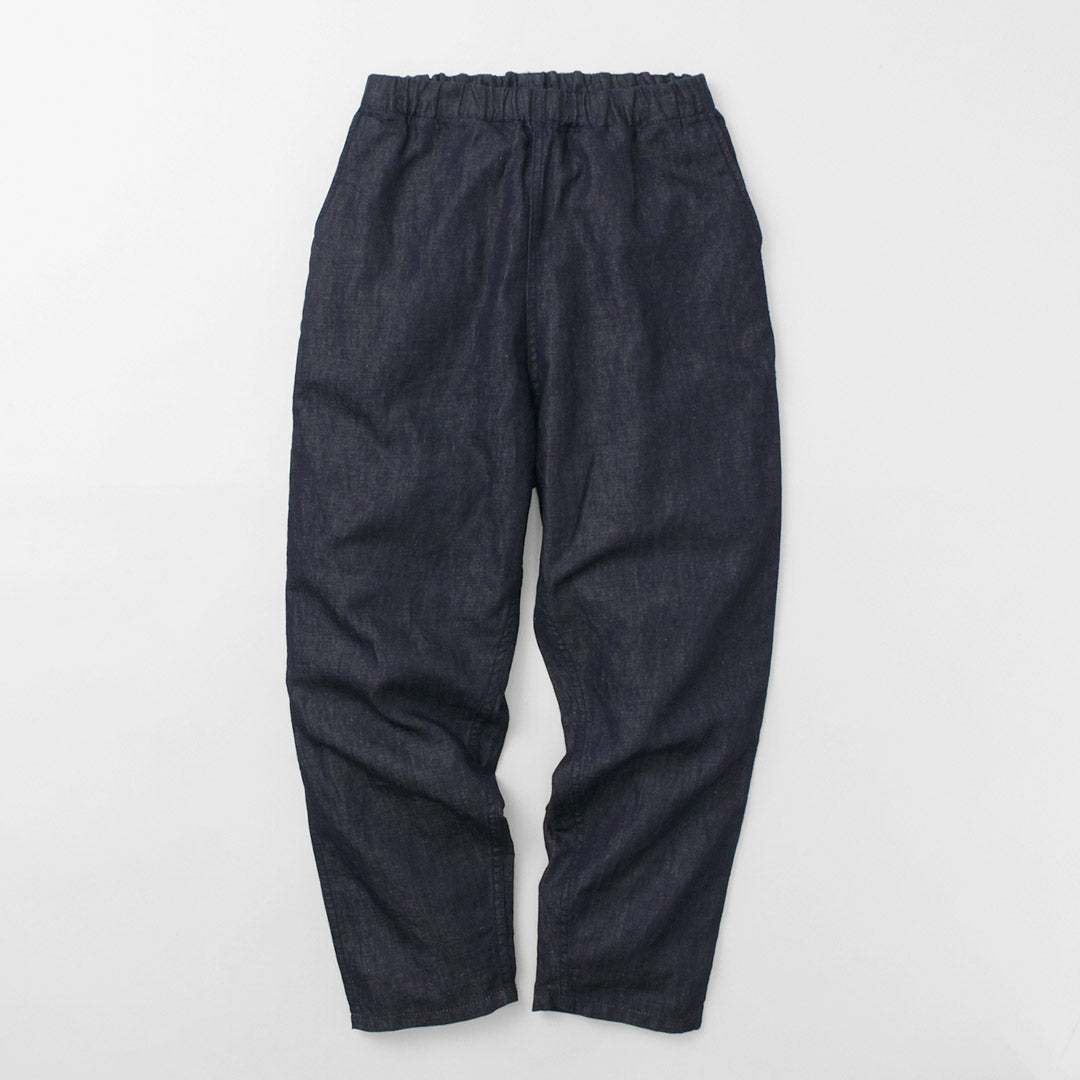 JAPAN BLUE JEANS / RJB7590 Cotton Linen Denim Easy Pants