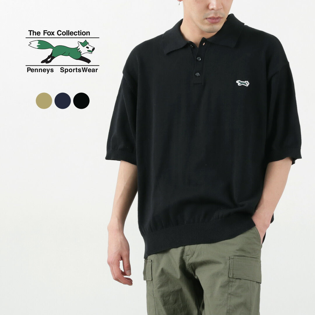 THE FOX / Fox Knit polo shirt