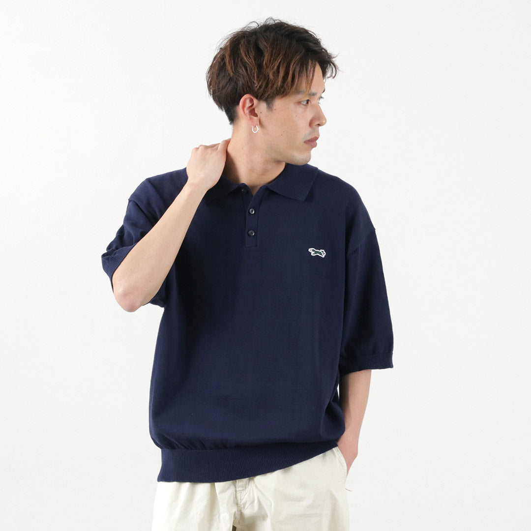 THE FOX / Fox Knit polo shirt