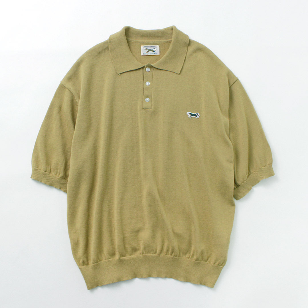 THE FOX / Fox Knit polo shirt