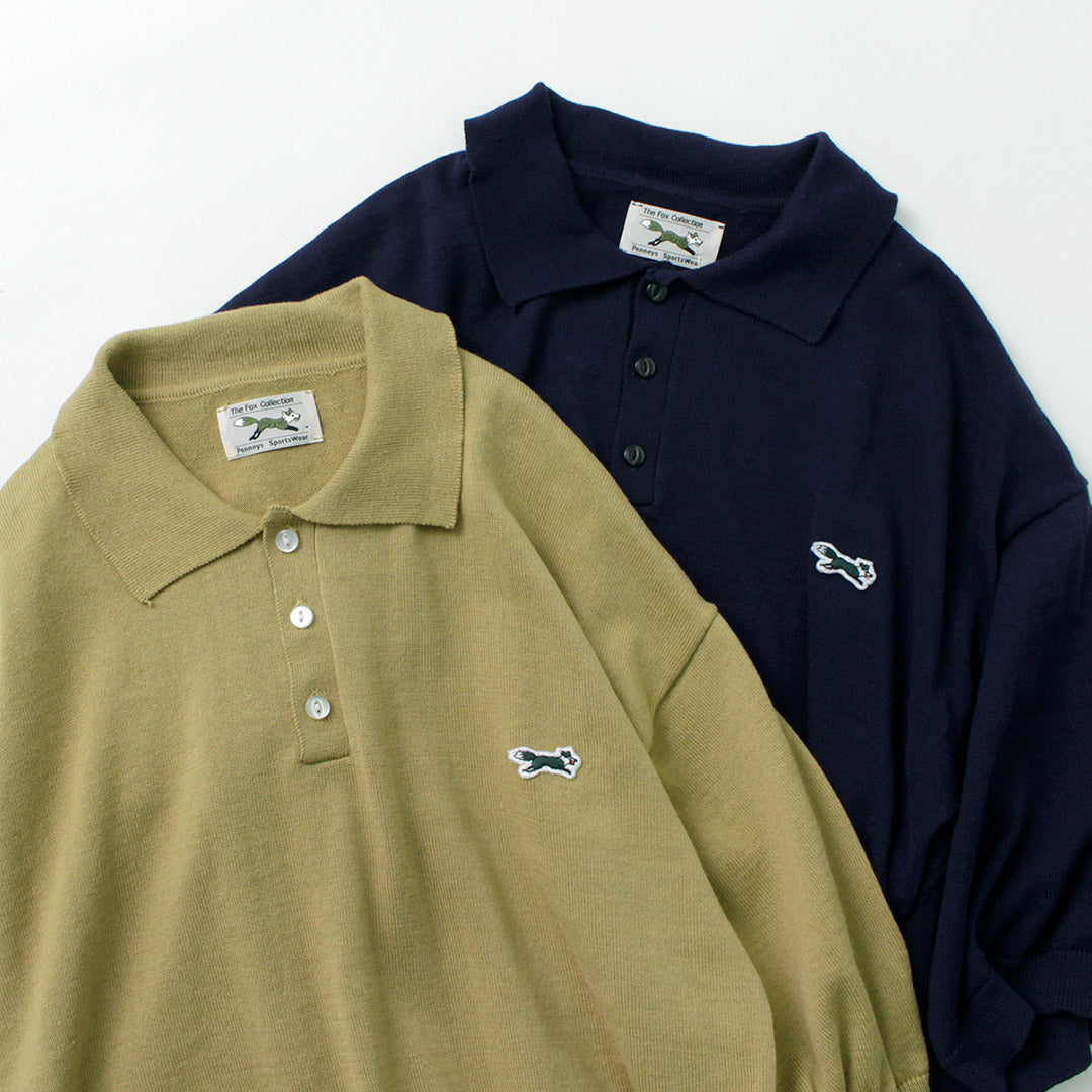 THE FOX / Fox Knit polo shirt