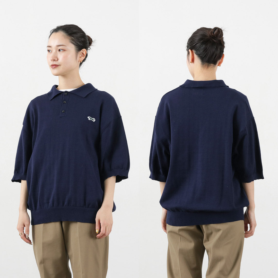 THE FOX / Fox Knit polo shirt