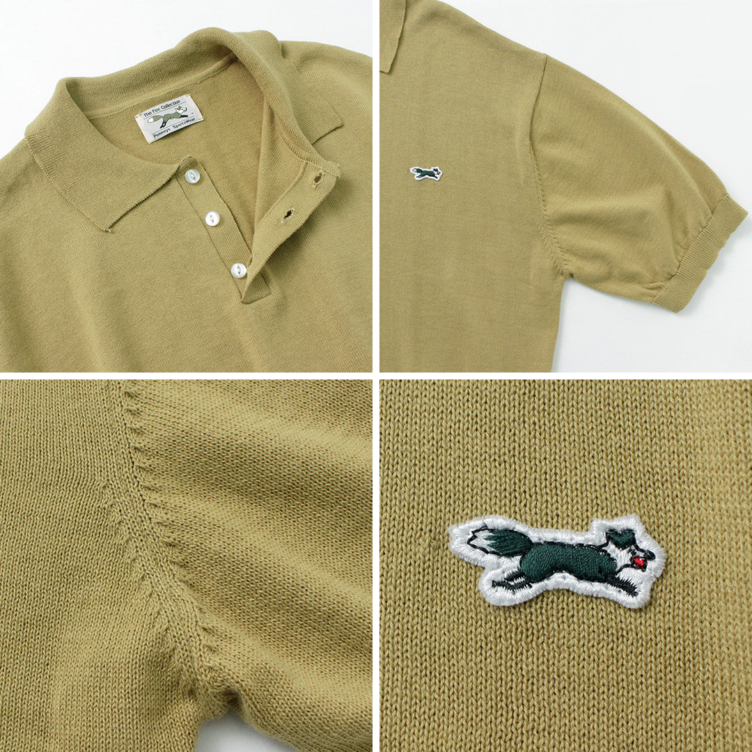 THE FOX / Fox Knit polo shirt