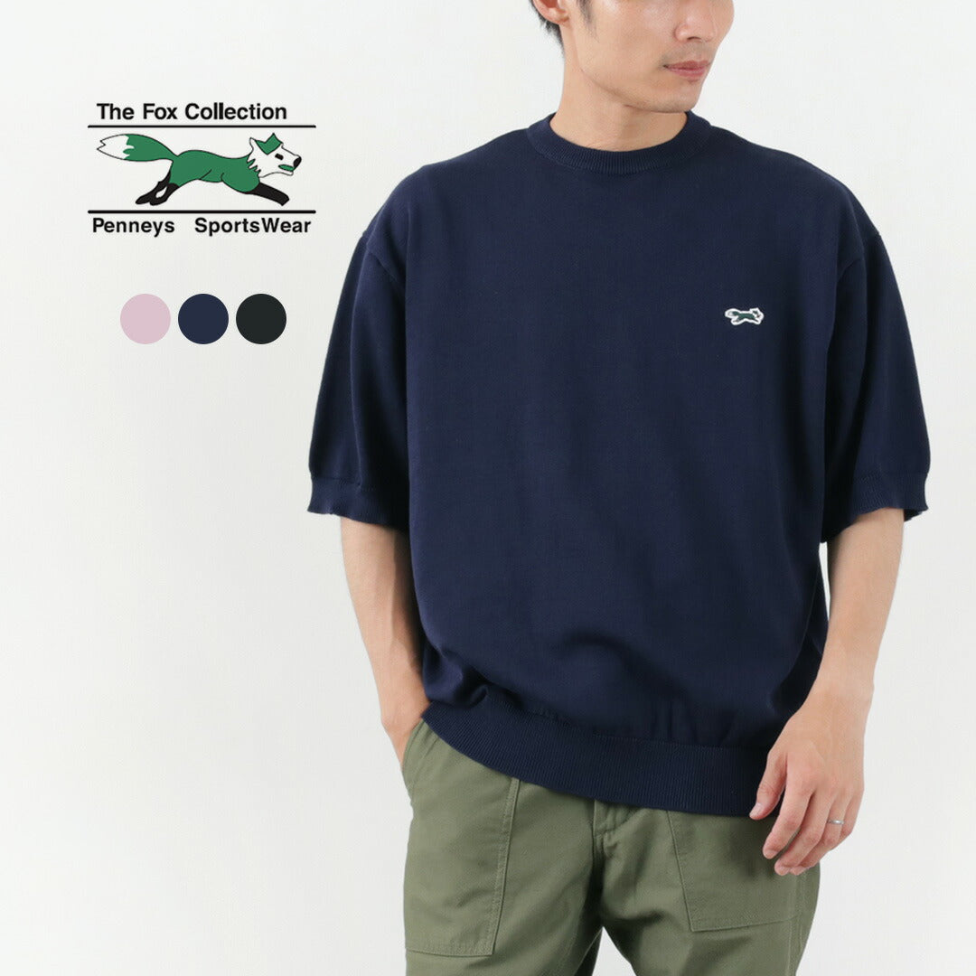 THE FOX / Fox Knit Crew T-Shirt