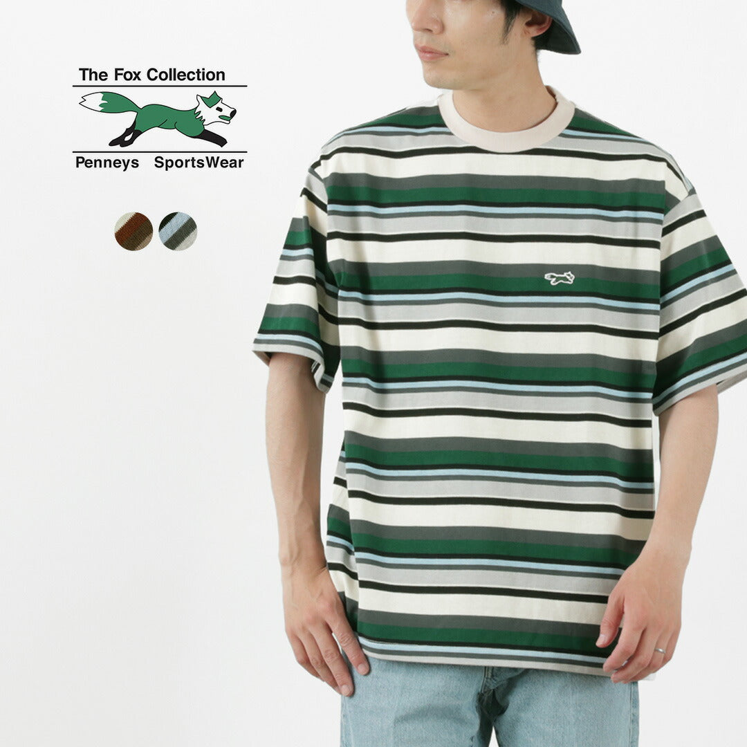 THE FOX / Fox Multi-stripe T-Shirt