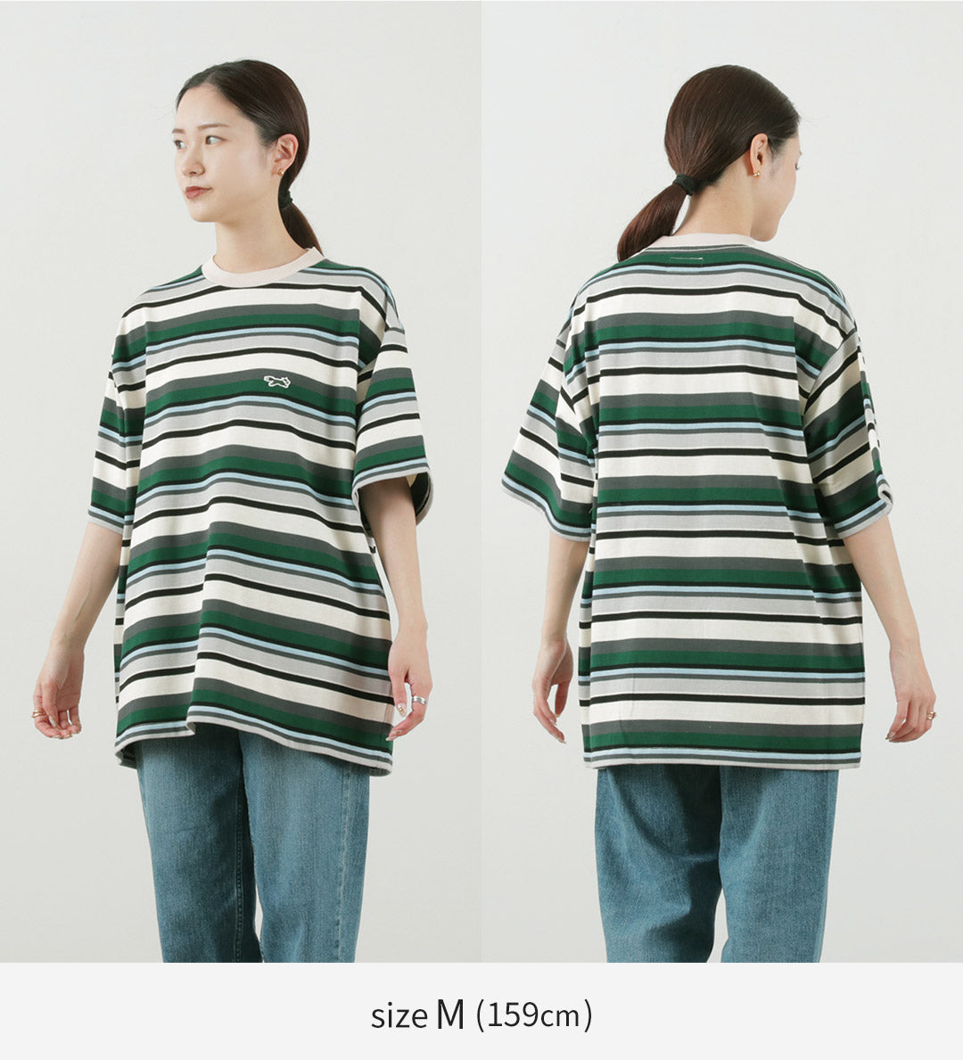 THE FOX / Fox Multi-stripe T-Shirt