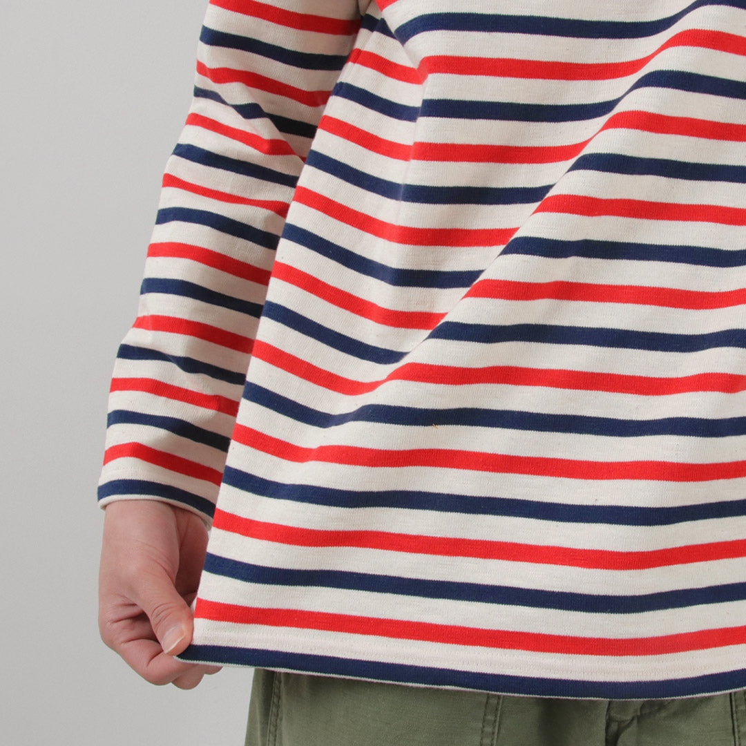 TIEASY / HDCS Boatneck Striped Basque Shirt