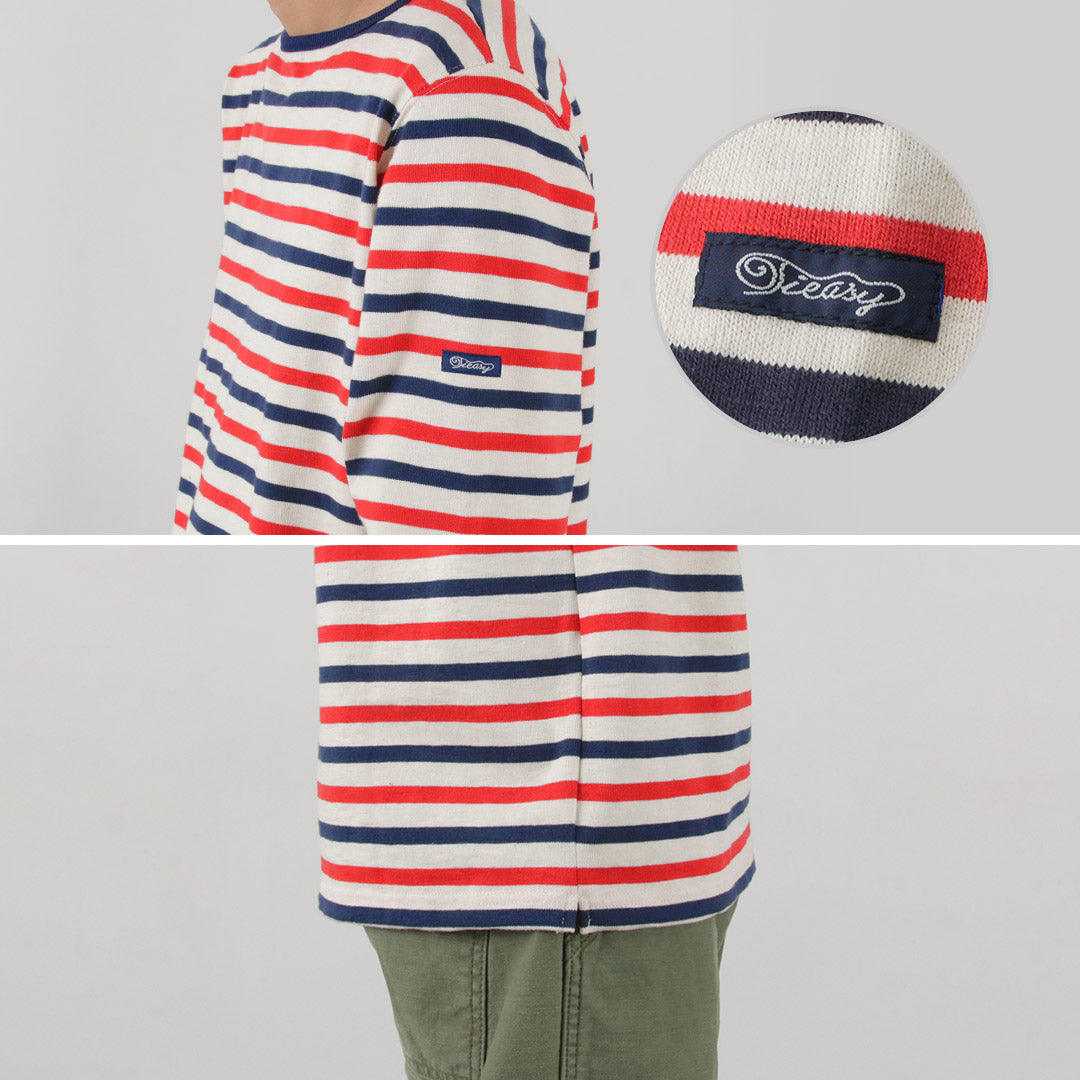 Tieasy / HDCS Boatneck Stranged Basque Shirt