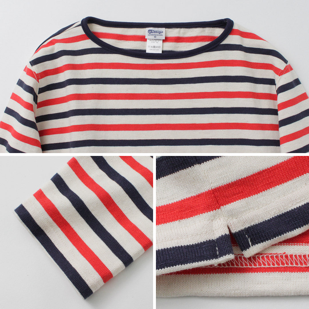 TIEASY / HDCS Boatneck Striped Basque Shirt