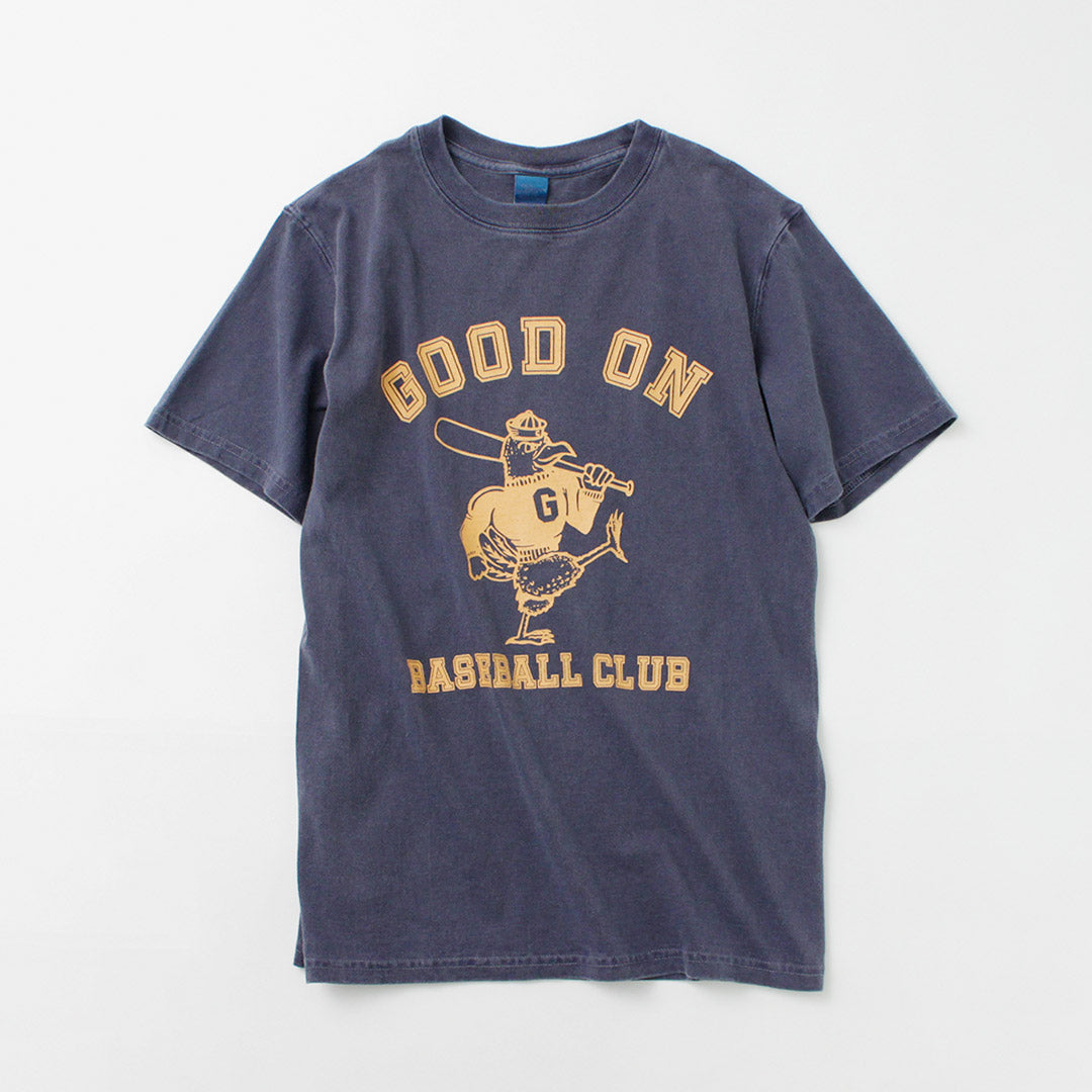 Bon T-shirt à manches courtes du club de baseball / baseball